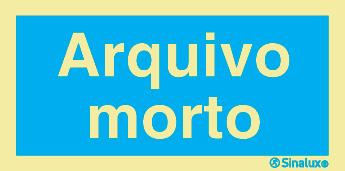 Sinal de informação, arquivo morto