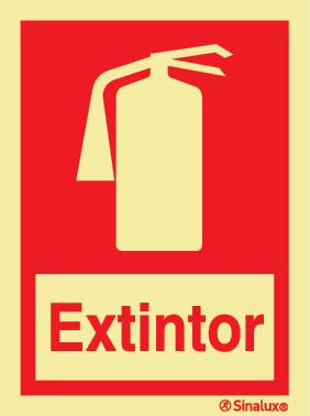 Sinal de extintor