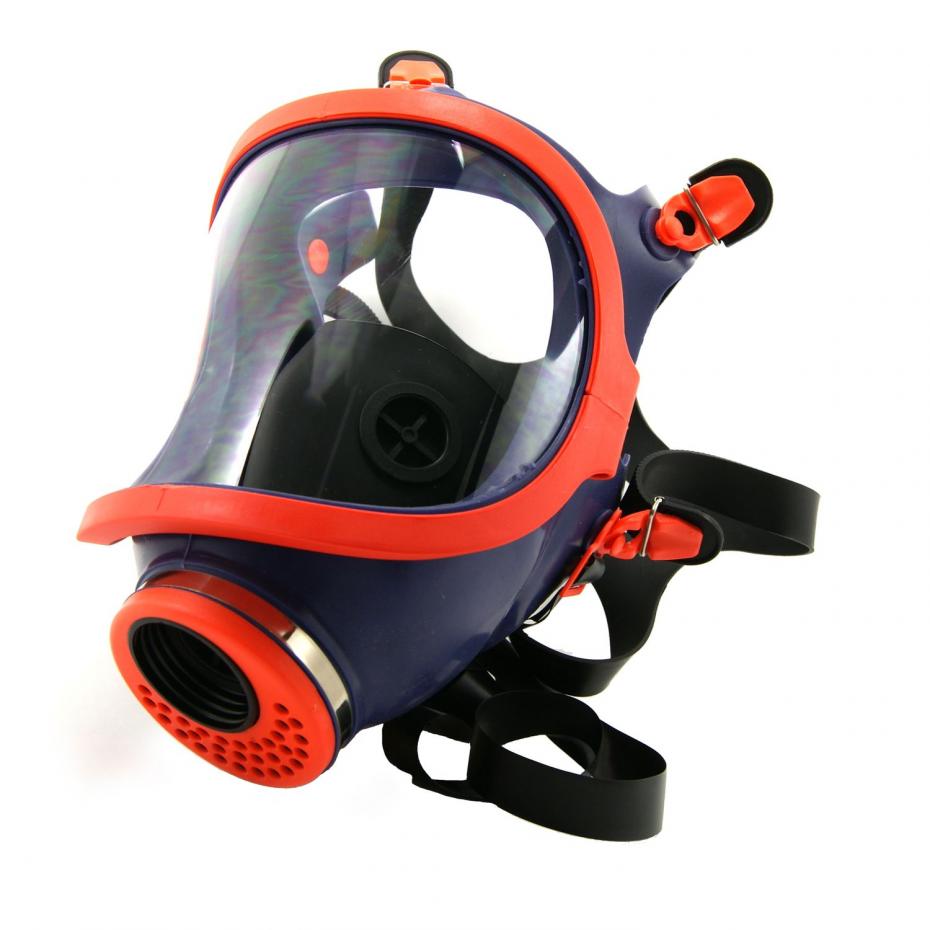Máscara Facial Silicone c/ visor Panorâmico Mod. 731