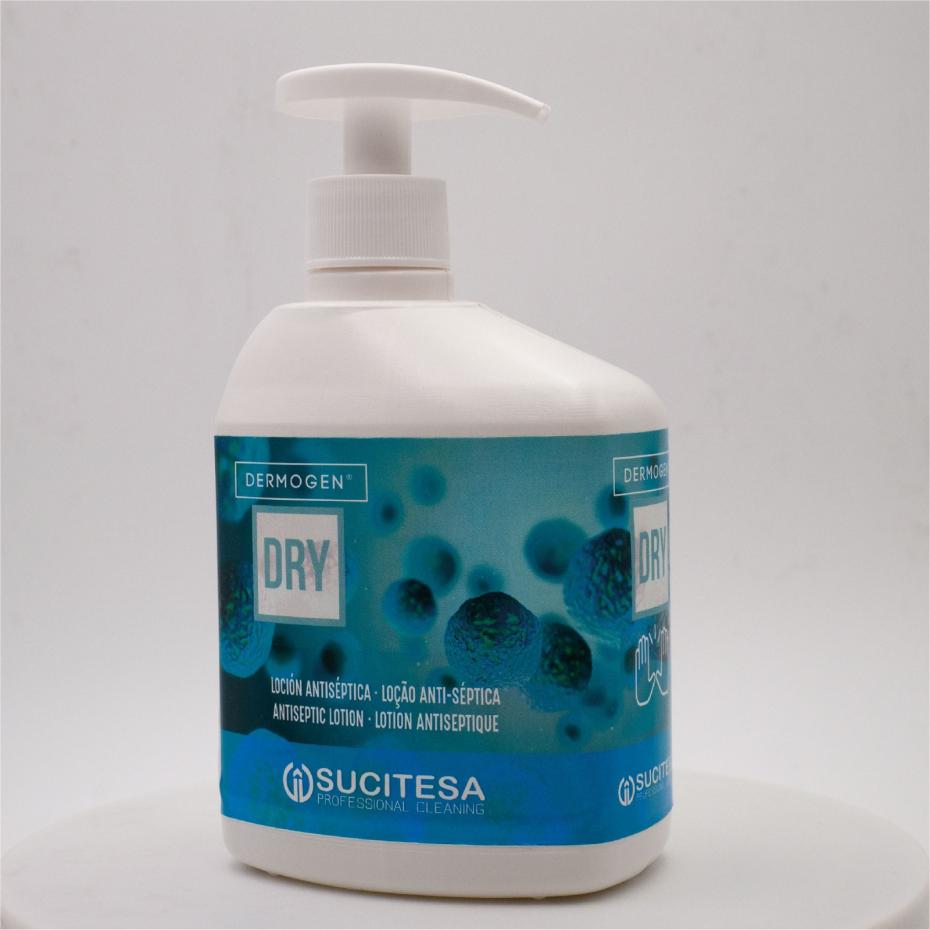  Alcool Gel  DERMOGEN  DRY  BPD loção antiséptica - 500ml