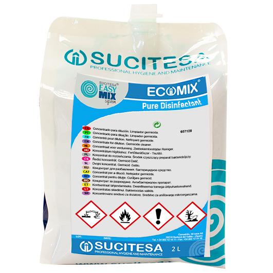  DESINFECTANTE VIRUCIDA ECOMIX® PURE  2000 Ml