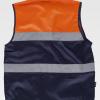 Colete Multibolsos AV Marinho/ Laranja 