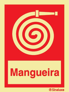 Sinal de mangueira