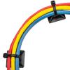 PACK 100 BASES AUTOADESIVAS PRETO DE 25X25MM PARA ABRAÇADEIRAS DE 6,2MM