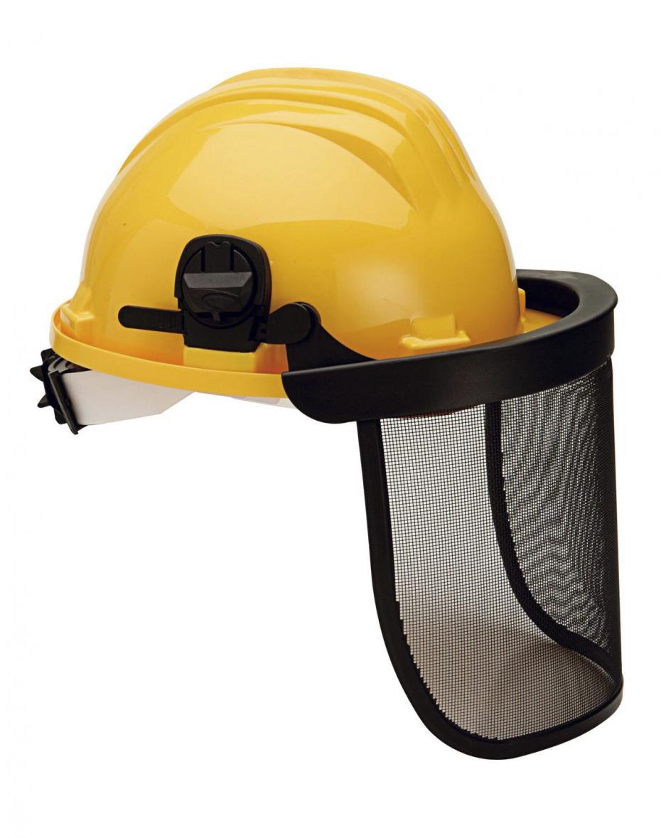 Capacete c/ Viseira de Rede Mod.436 EN 352-1+EN166