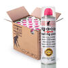 Spray fluorescente para sinalização de construção TRIG-A-CAP® ORIGINAL (caixa com 12 sprays)