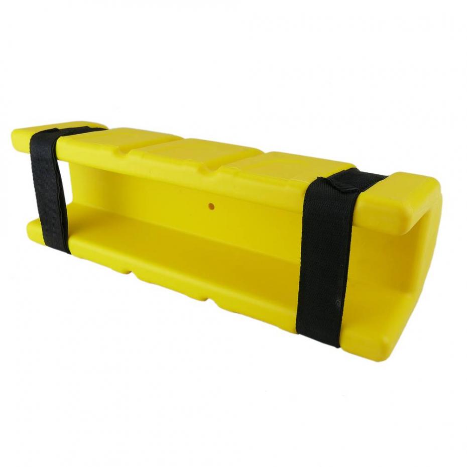 Protetor de plástico para prateleiras tipo U 141x155x448 mm