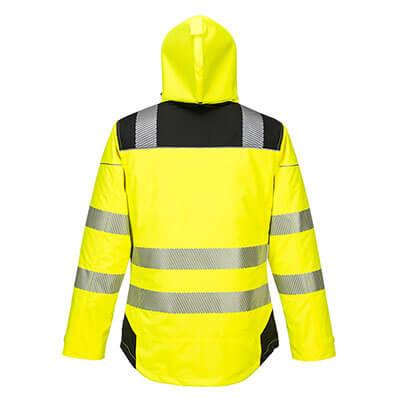 T400 - Casaco de inverno PW3 Hi-Vis Laranja/Preto