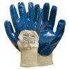 Luva Mac3 Flexsafe Nitrilo Azul - Punho malha  