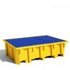 Bacia de derramamento IBC – 1050 L - Grelha HDPE