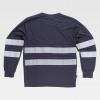 Sweatshirt    Azul  Faixa refletora 