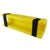Protetor de plástico para prateleiras tipo U 141x155x448 mm