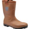 Bota IBS PVC Rigger S5 m/cano Pêlo Interior Castanha 
