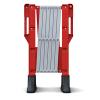 Barreira Extensivel  Titan® Expander Barrier  3 Mts   Branca / Vermelha 