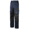 CALÇA STRETCH MULTI-BOLSO     AZUL MARINHO / PRETO