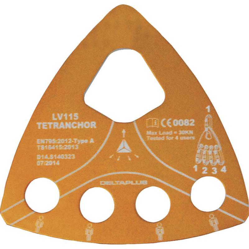 RIGGING PLATE - DISPOSITIVO PARA PONTO MÚLTIPLO DE ANCORAGEM