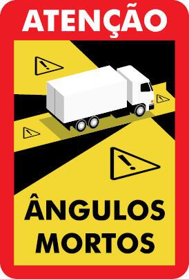 Autocolantes Ângulos Mortos Camiões – Pack de 10 und