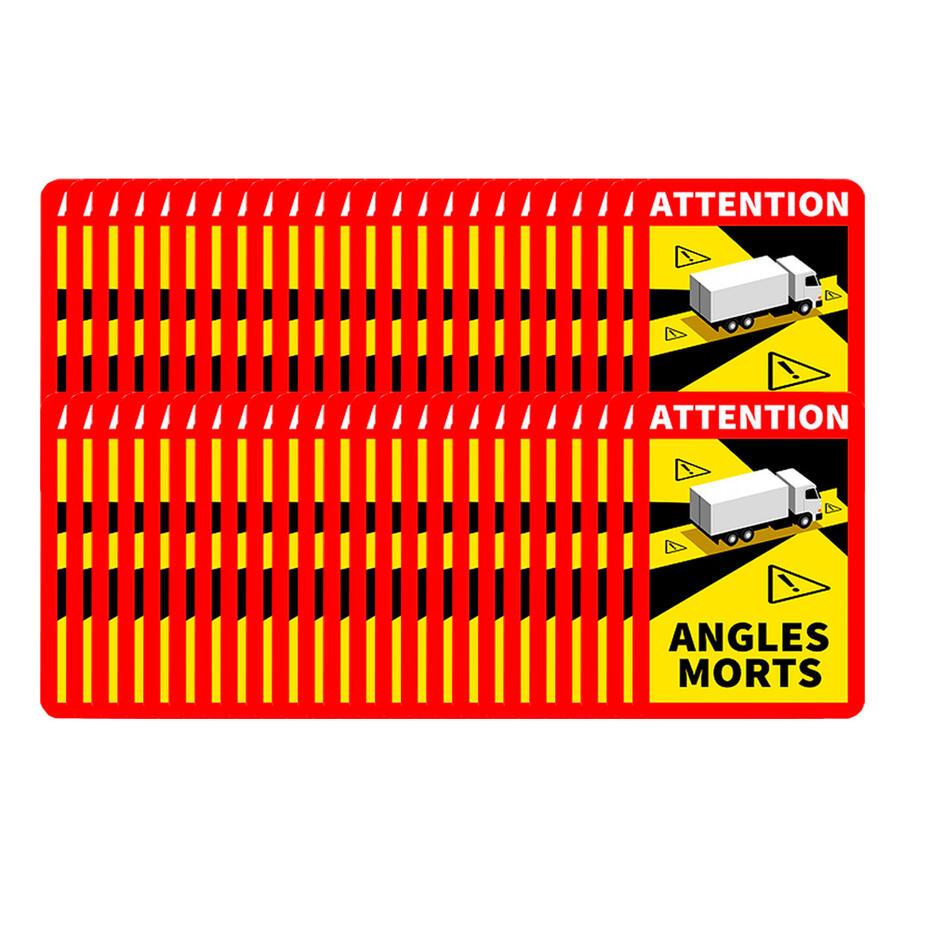 Autocolantes Angles Morts Camiões – Pack de 50 und