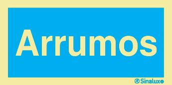 Sinal de informação, arrumos