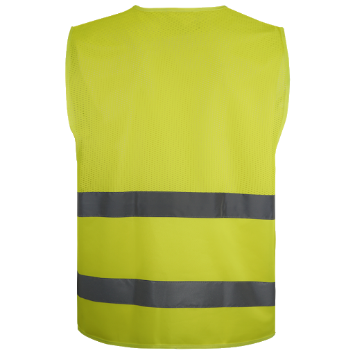 Colete Alta Visibilidade amarelo  EN 20471  Classe 2