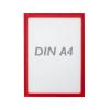 Suporte display de documentos magnético A4  Vermelho