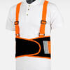 Cinta Lombar Elástica WFA305 LARANJA  FLUOR