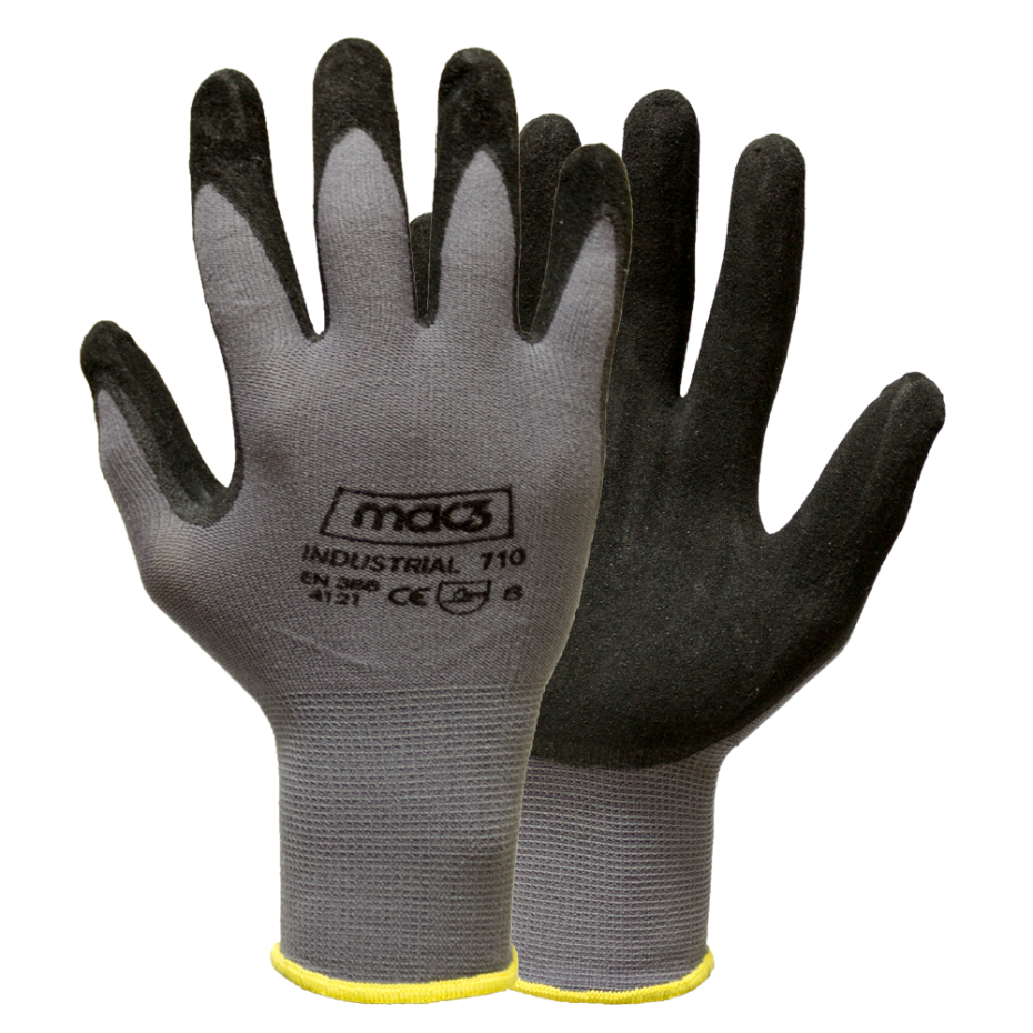 Luva  Industrial Nylon/Foam Nit. R4-710  ( Par )