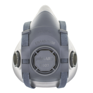 MEIA MÁSCARA DE BORRACHA TPR OXYLINE PRO  X6 