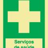 Sinal de Serviços de saúde