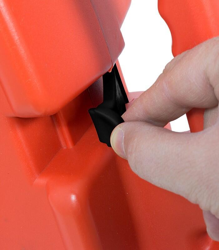 Barreira Extensivel  VErmelha  2000 mm x 900mm 