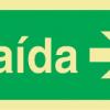 Sinal de Saída para a direita