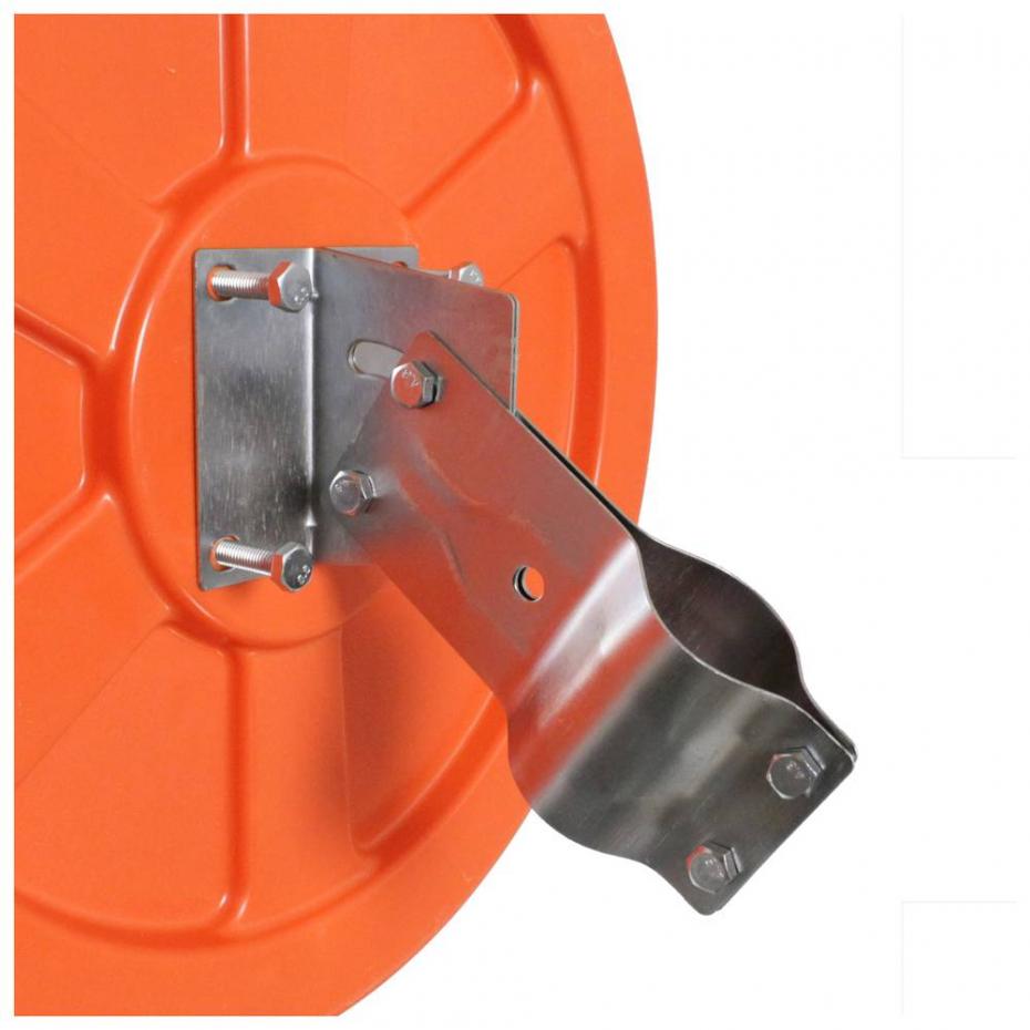 Espelho parabólico Convexo acrílico c/ acess. fixação Diam. 45cm