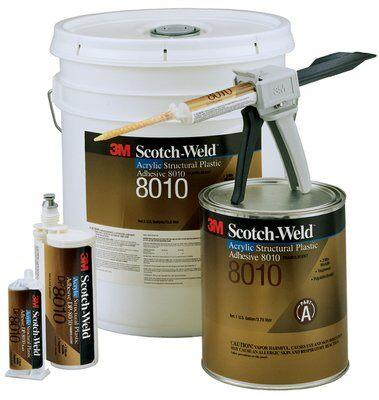 Adesivo Acrílico de Baixo Odor 3M™ Scotch-Weld™ DP8010