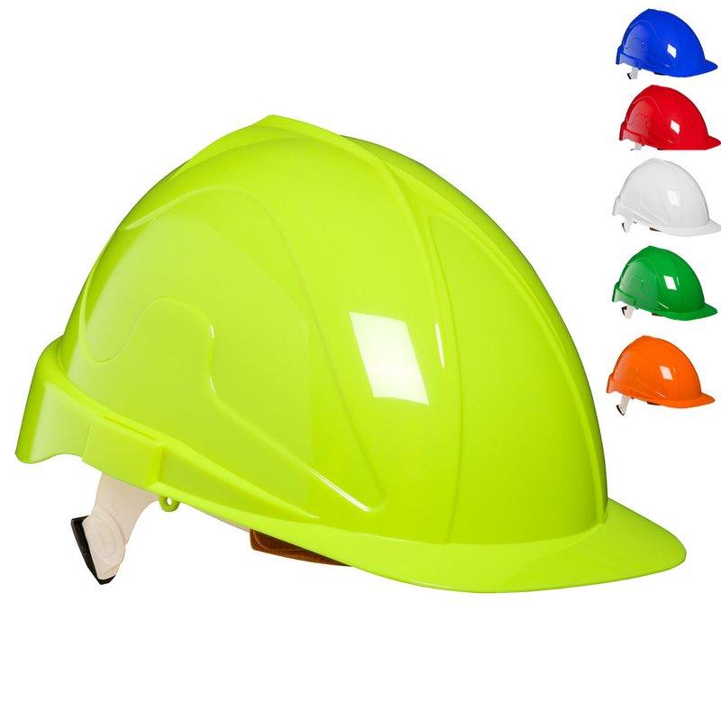 Capacete Tirreno em ABS c/ arnês textil  Branco