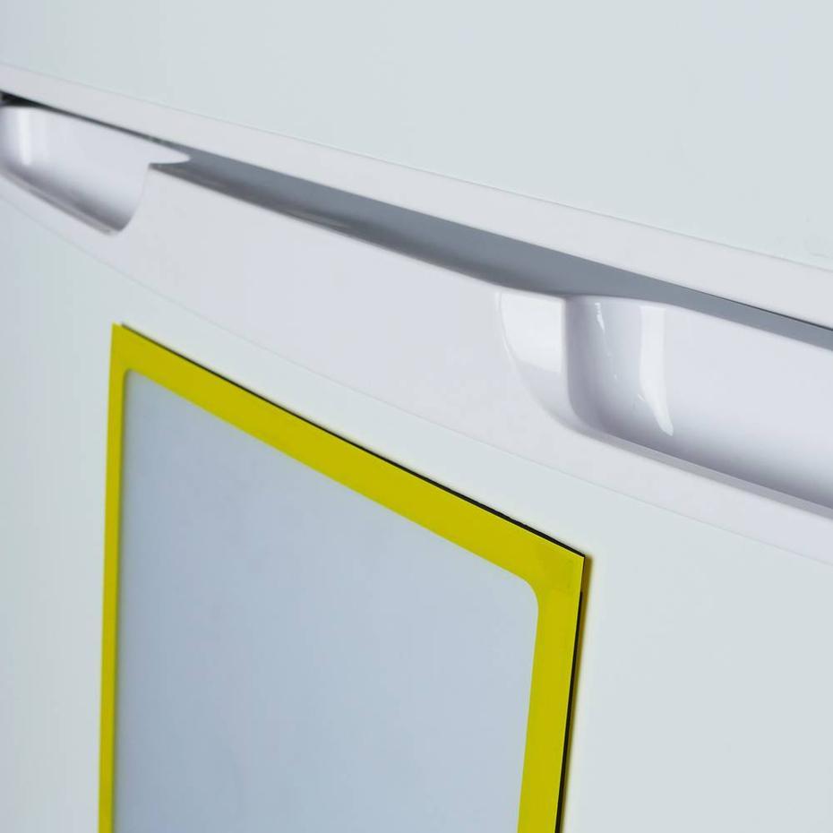 Suporte display de documentos magnético A3 Amarelo