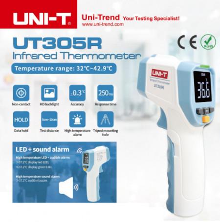 Termometro p/ Temperatura Corporal Infra-Vermelho UT305R
