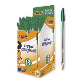ESFEROG. BIC CRISTAL VERDE