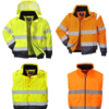 CASACO  ALTA VISIBILIDADE   2-EM-1 C468  Amarelo / Azul 