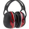 Abafador Peltor X3A Preto/Vermelho (SNR33db)