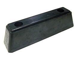Batente Protecção  Borracha  Med.  210mmX50mm X 55mm