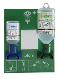 PLUM - Estação de Parede Plum (Lava-Olhos 500ml + PH 200ml)