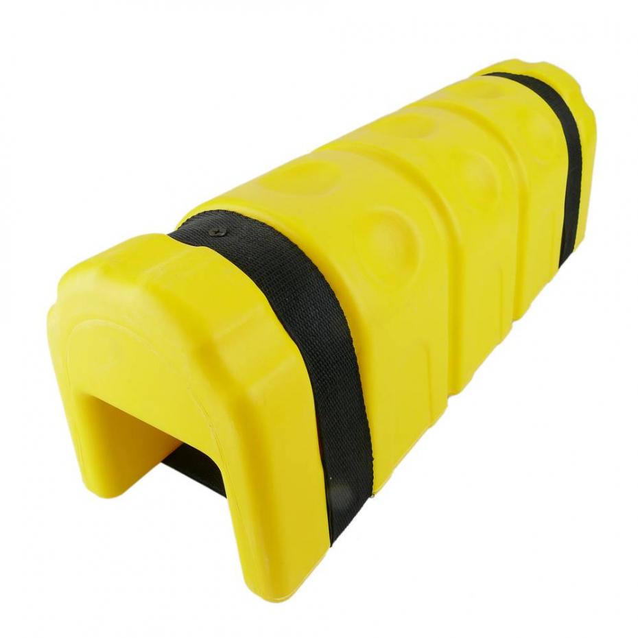 Protetor de plástico para prateleiras tipo U 141x155x448 mm