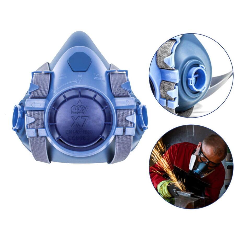 MEIA MÁSCARA   SILICONE OXYLINE   OXYPRO X7