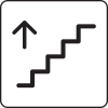 Pictograma Metal #  Piso Ascendente  #