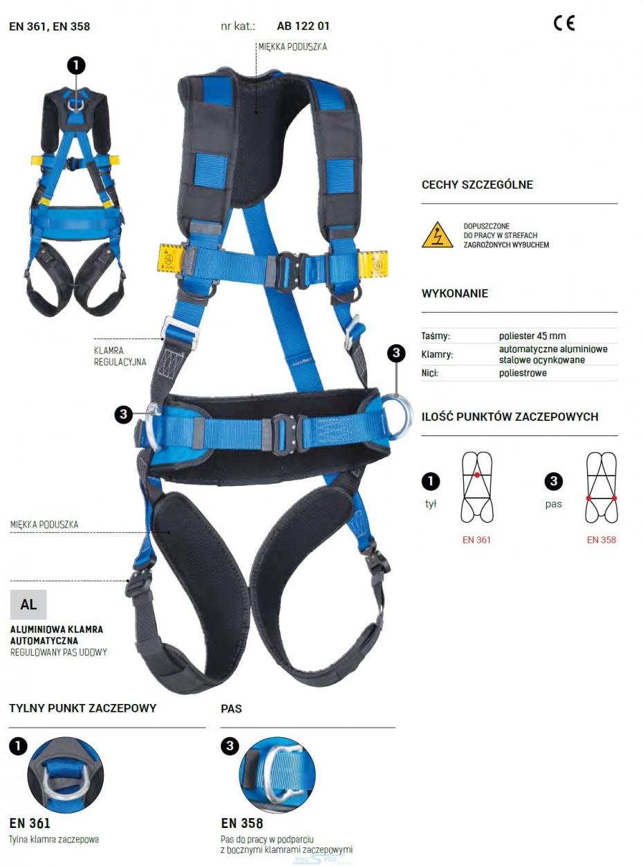 Arnes  Anti queda  P22 PRO