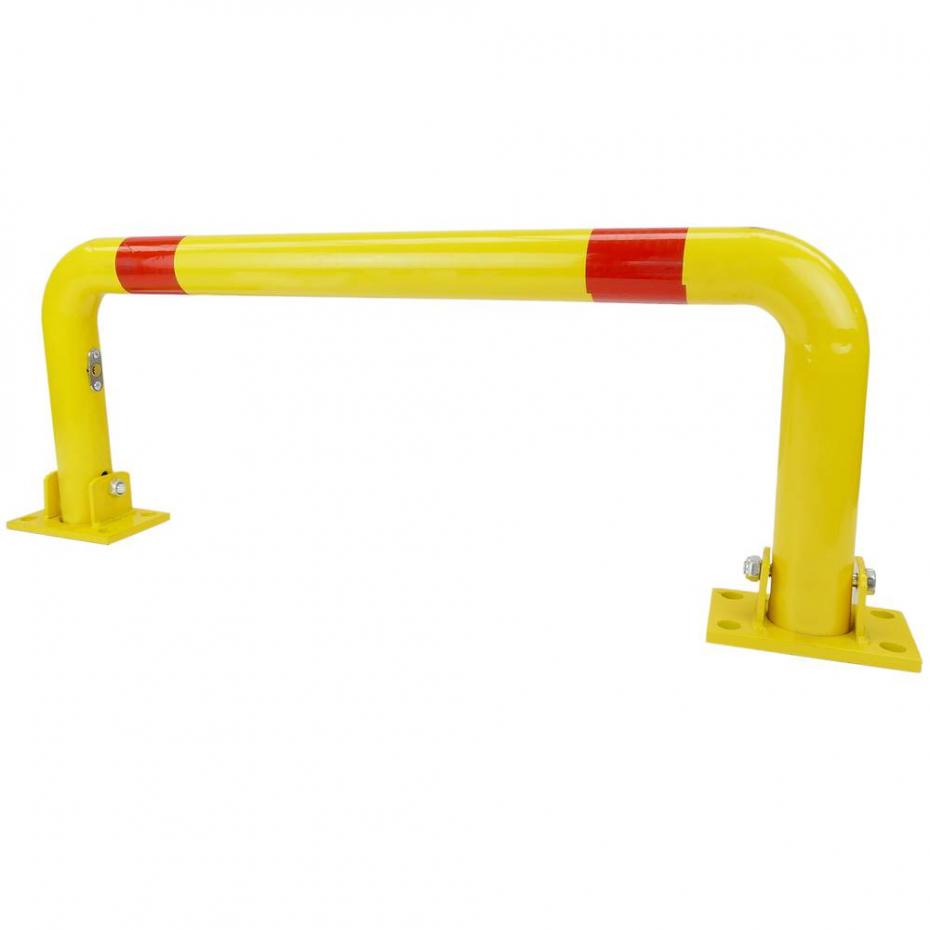 Bollard aço dobrável com bloqueio 60x790x290mm