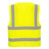 Colete Mesh Amarelo c/ faixa refletora T. L/XL