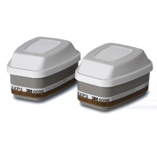 Filtro AXP3 NR p/ gás, vapor e partículas 3m6098