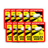 Autocolantes Angles Morts Camiões – Pack de 50 und