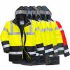 Parka impermeável  Oxford Bicolor Amarelo  AV/Marinho